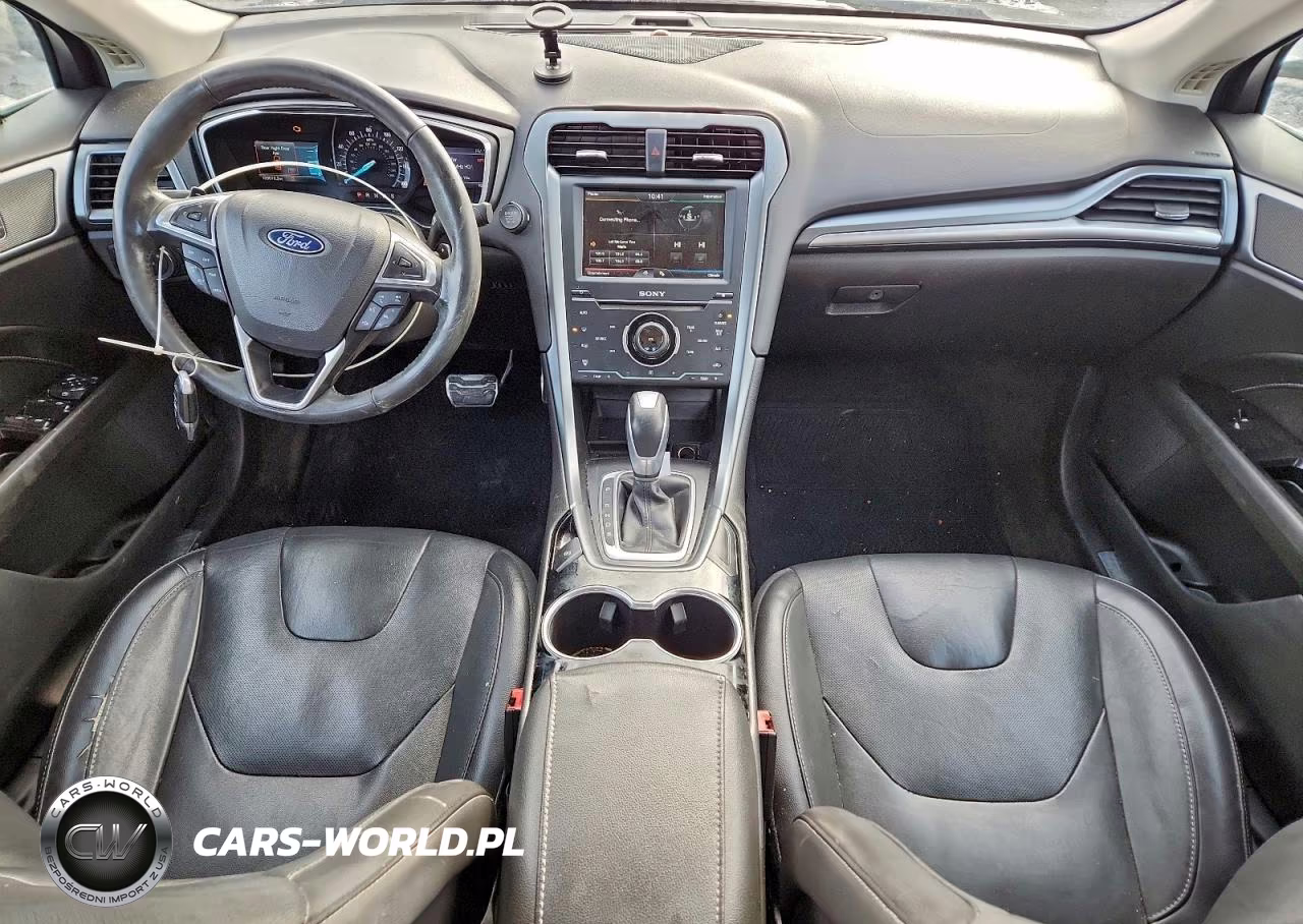 2015 Ford Fusion Titanium VIN:3FA6P0K96FR239567 - 8