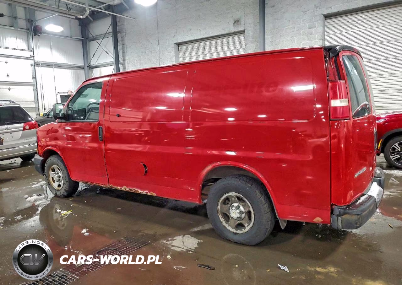 2008 Chevrolet Express 1500 Utility - Service Van VIN:1GCFG15X781210909 - 2