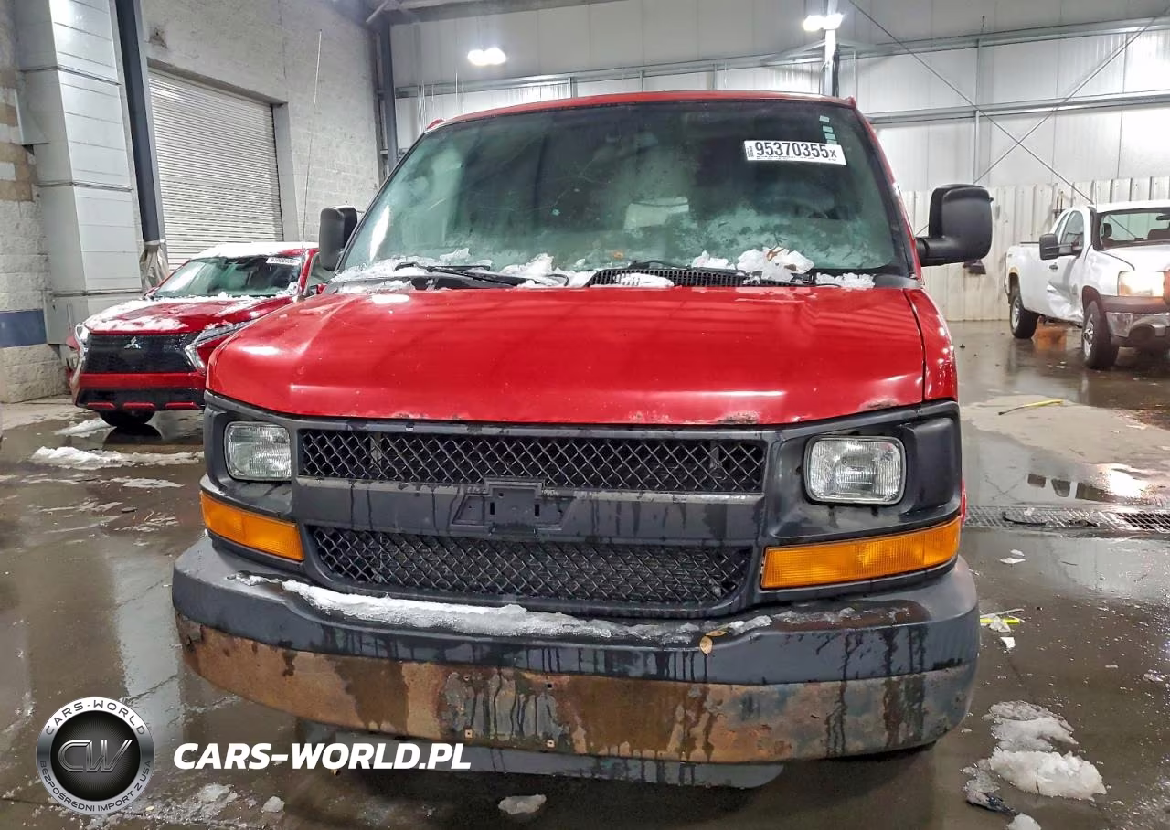 2008 Chevrolet Express 1500 Utility - Service Van VIN:1GCFG15X781210909 - 5