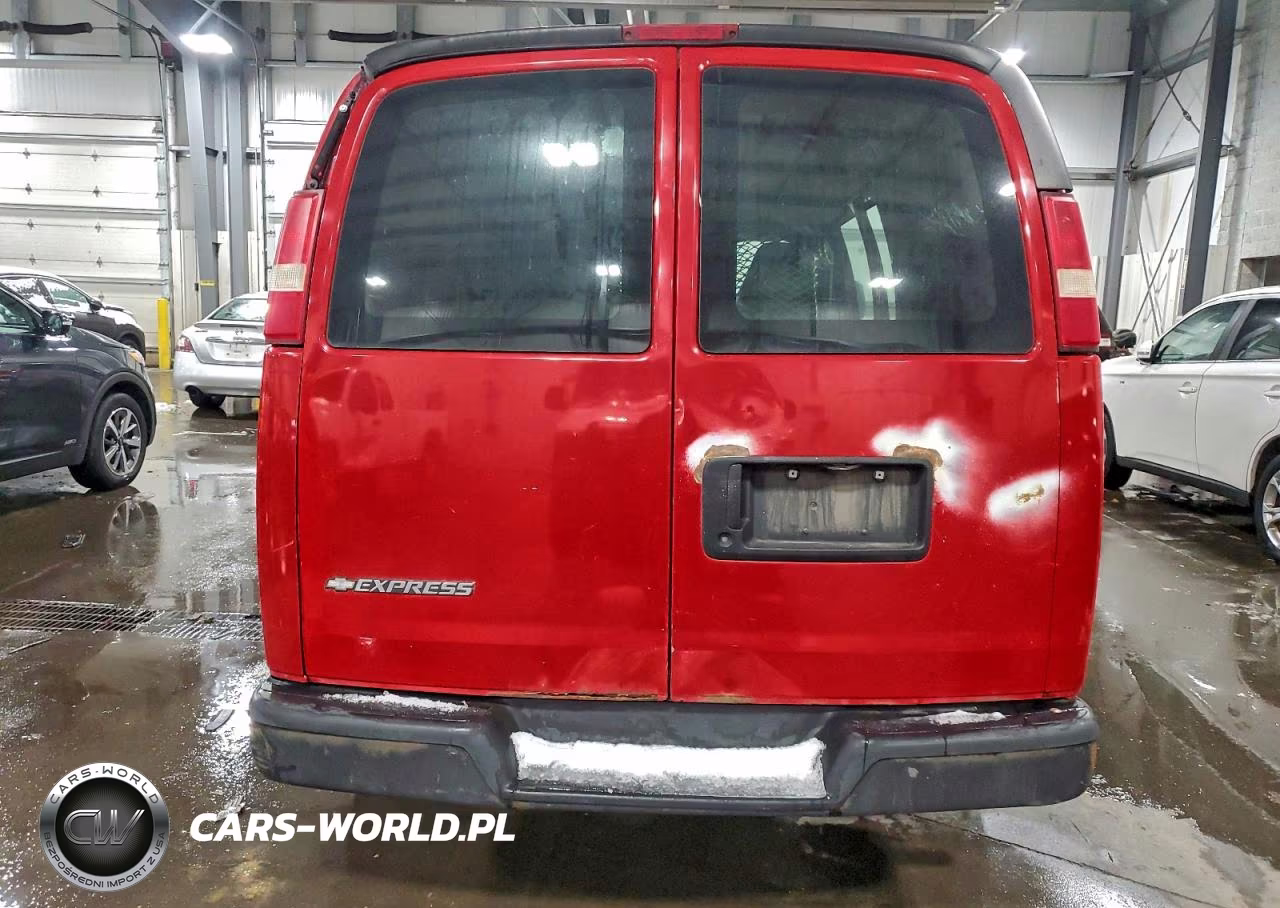 2008 Chevrolet Express 1500 Utility - Service Van VIN:1GCFG15X781210909 - 6