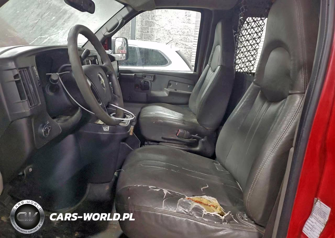 2008 Chevrolet Express 1500 Utility - Service Van VIN:1GCFG15X781210909 - 7