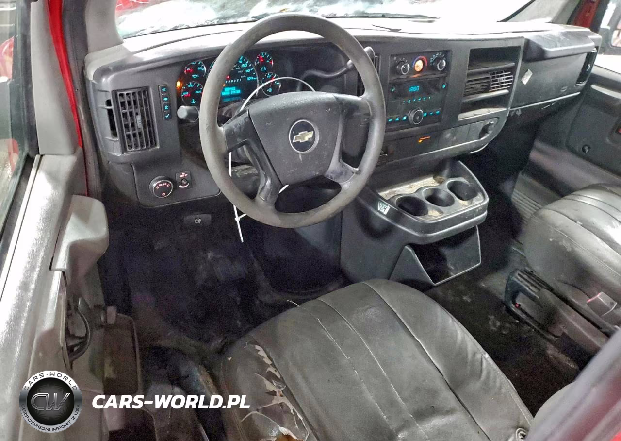 2008 Chevrolet Express 1500 Utility - Service Van VIN:1GCFG15X781210909 - 8