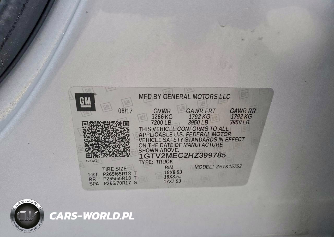2017 GMC Sierra K1500 Sle VIN:1GTV2MEC2HZ399785 - 13