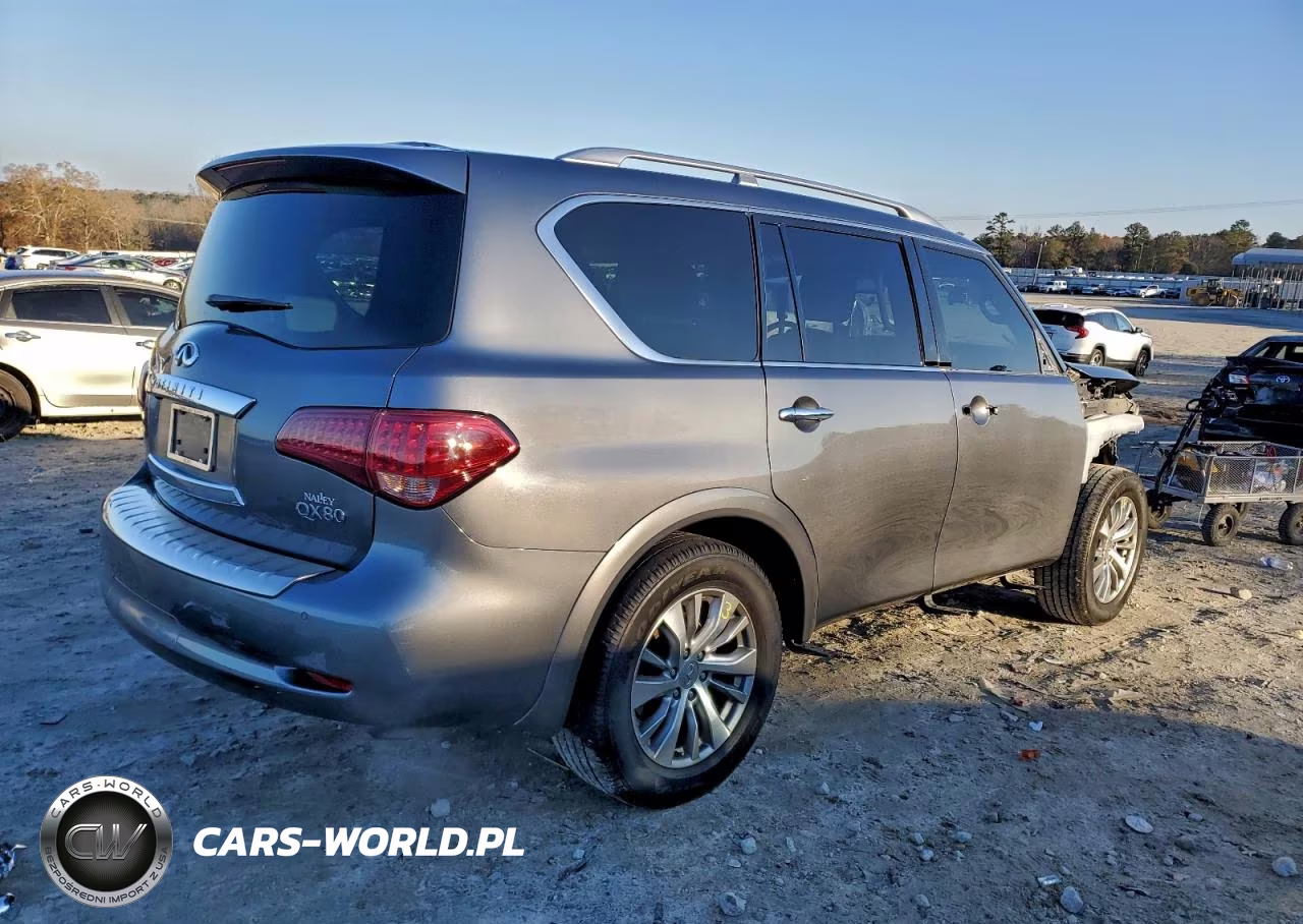 2017 Infiniti Qx80 Base VIN:JN8AZ2NF9H9645194 - 3