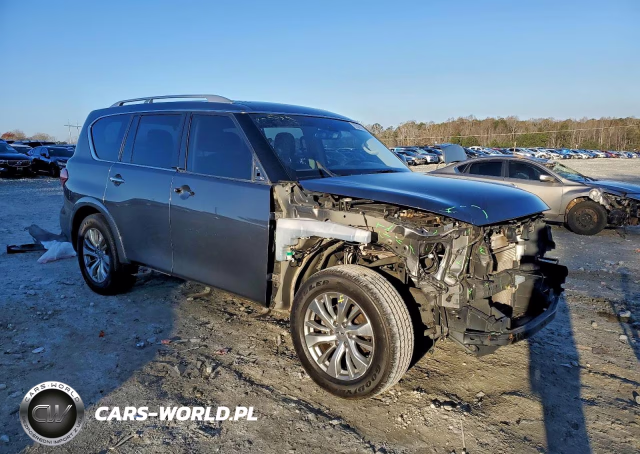 2017 Infiniti Qx80 Base VIN:JN8AZ2NF9H9645194 - 4