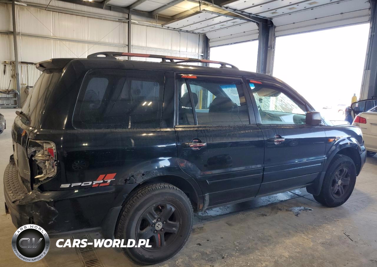 2006 Honda Pilot Lx VIN:2HKYF18106H539363 - 3