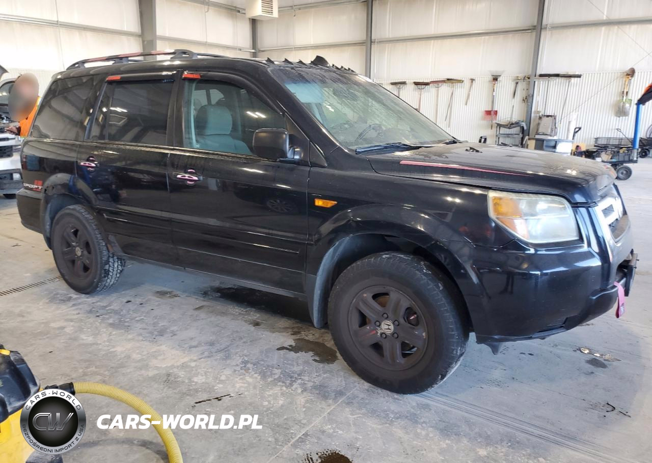 2006 Honda Pilot Lx VIN:2HKYF18106H539363 - 4