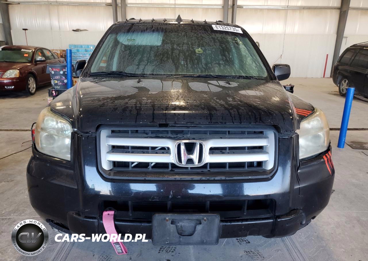 2006 Honda Pilot Lx VIN:2HKYF18106H539363 - 5