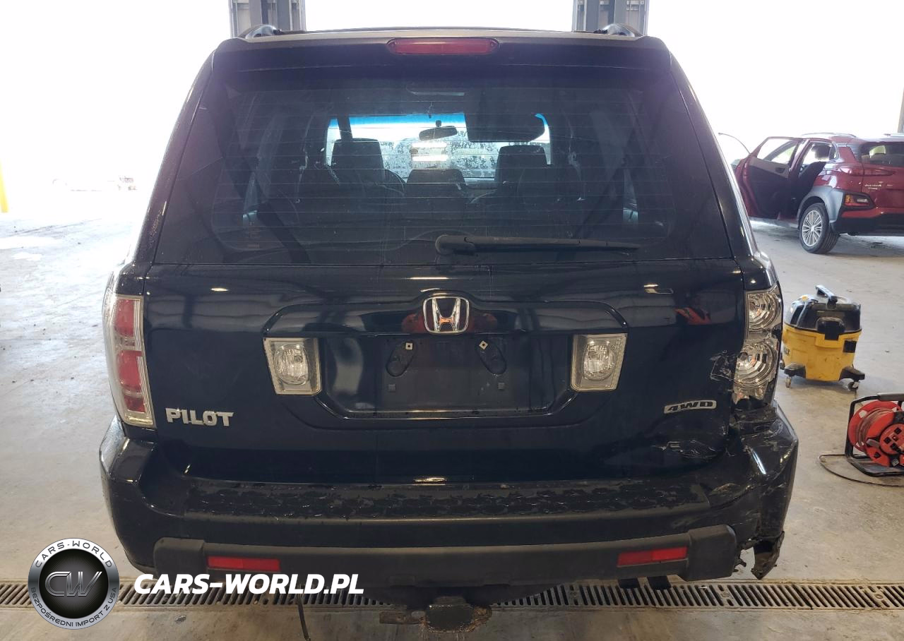 2006 Honda Pilot Lx VIN:2HKYF18106H539363 - 6