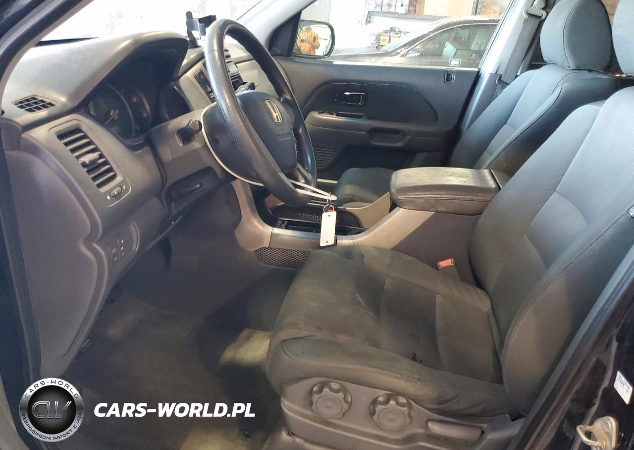 2006 Honda Pilot Lx VIN:2HKYF18106H539363 - 7