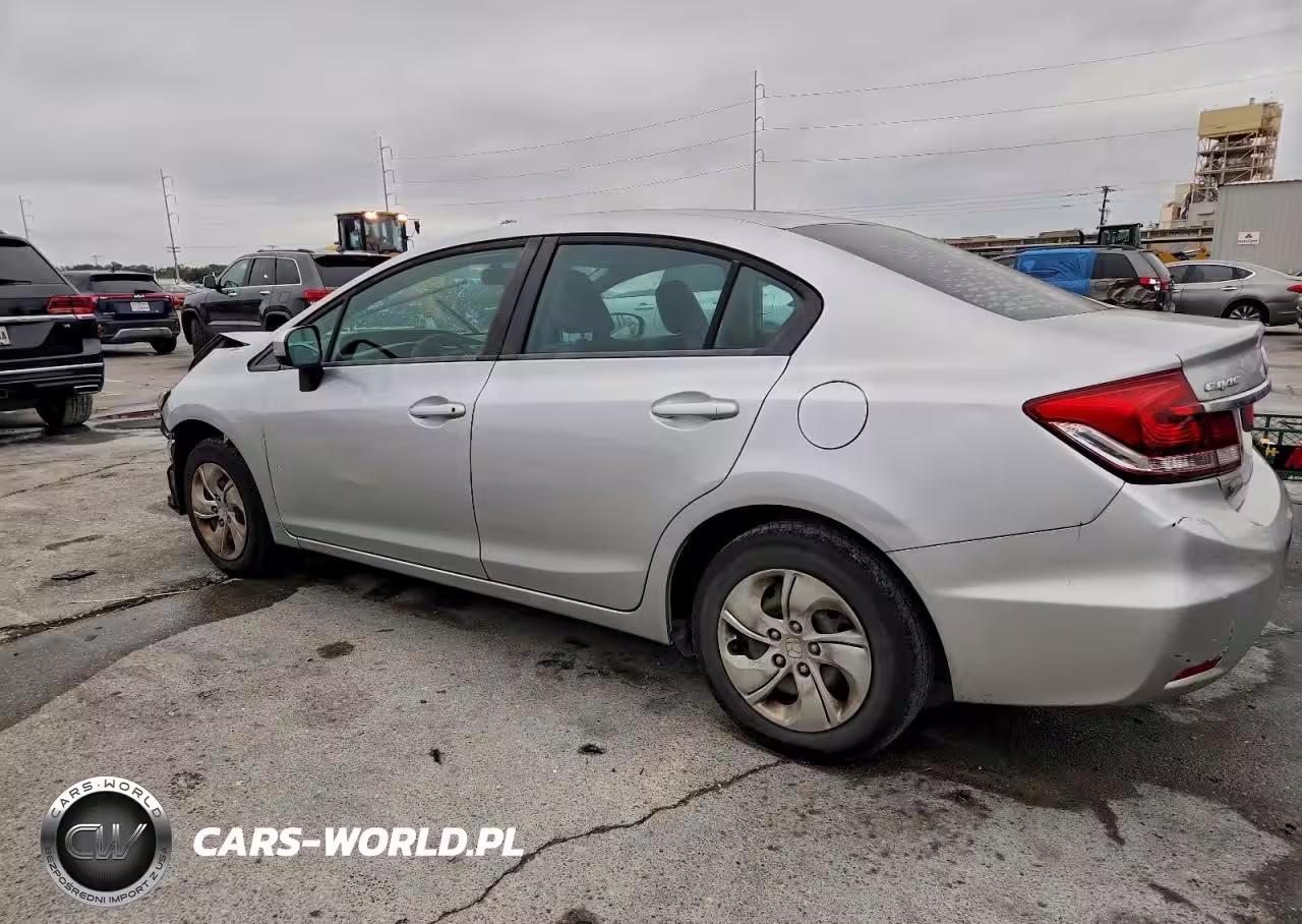 2015 Honda Civic Lx VIN:19XFB2F58FE055721 - 2