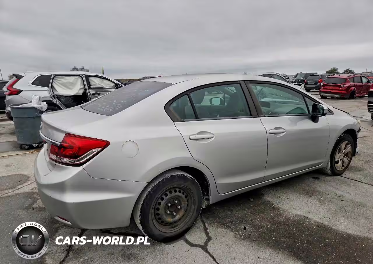 2015 Honda Civic Lx VIN:19XFB2F58FE055721 - 3