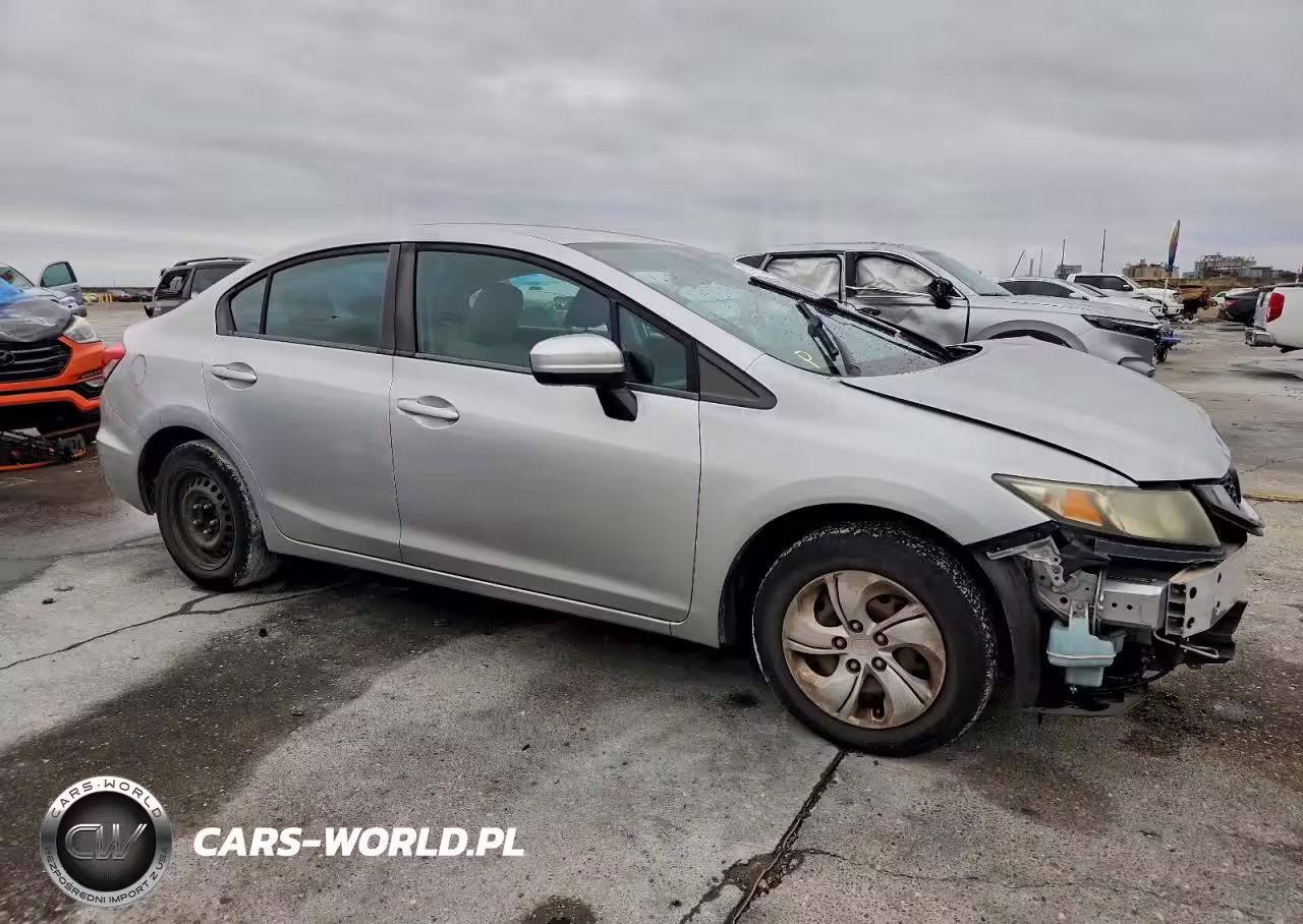2015 Honda Civic Lx VIN:19XFB2F58FE055721 - 4