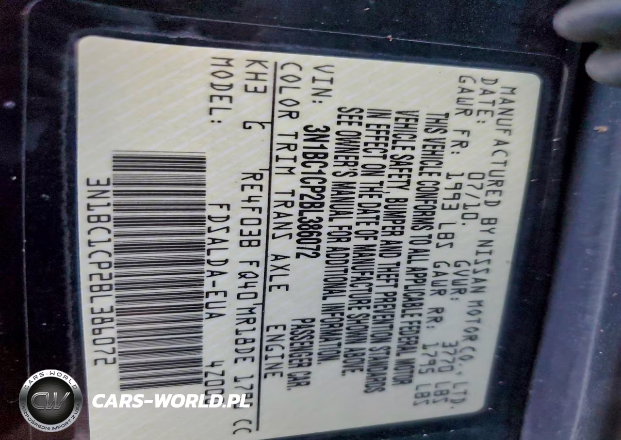 2011 Nissan Versa 1.8 S VIN:3N1BC1CP2BL386072 - 14