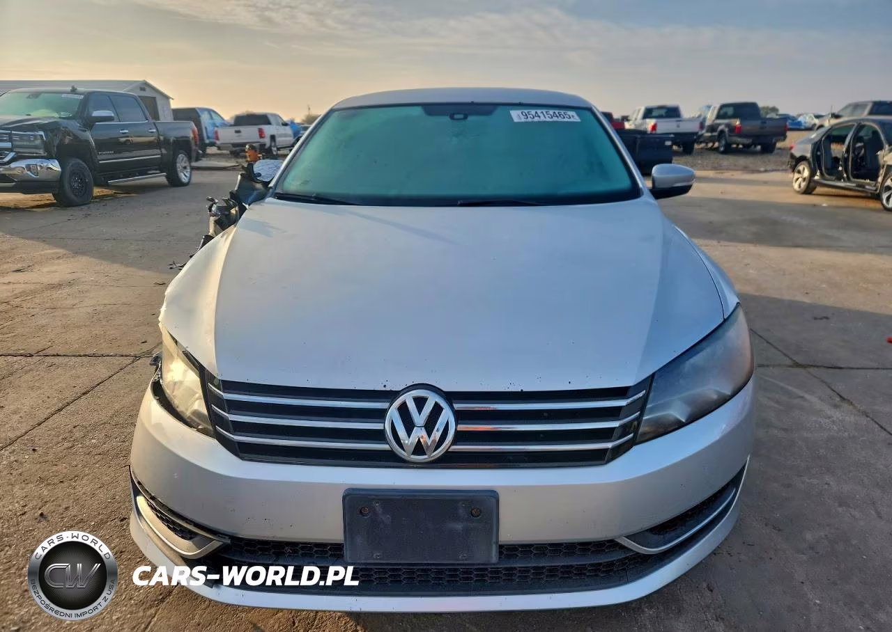 2013 Volkswagen Passat Se VIN:1VWBH7A38DC130161 - 5