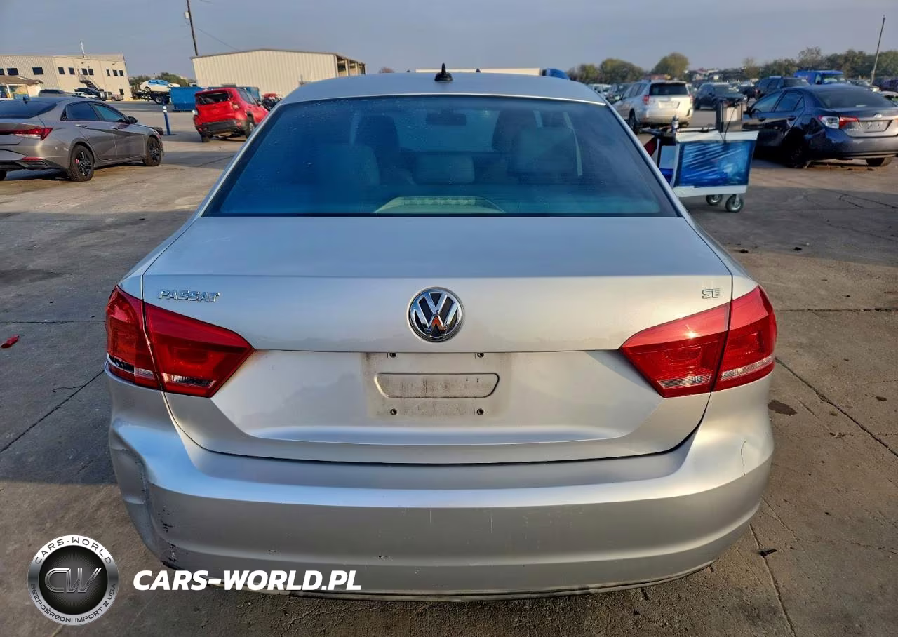 2013 Volkswagen Passat Se VIN:1VWBH7A38DC130161 - 6