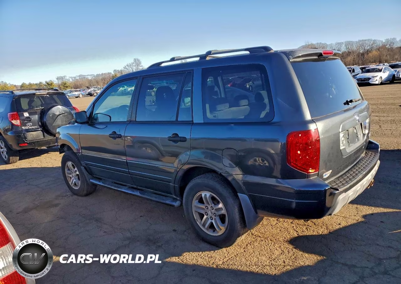 2004 Honda Pilot Ex VIN:2HKYF18474H591337 - 2