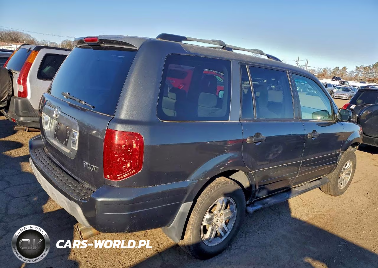 2004 Honda Pilot Ex VIN:2HKYF18474H591337 - 3