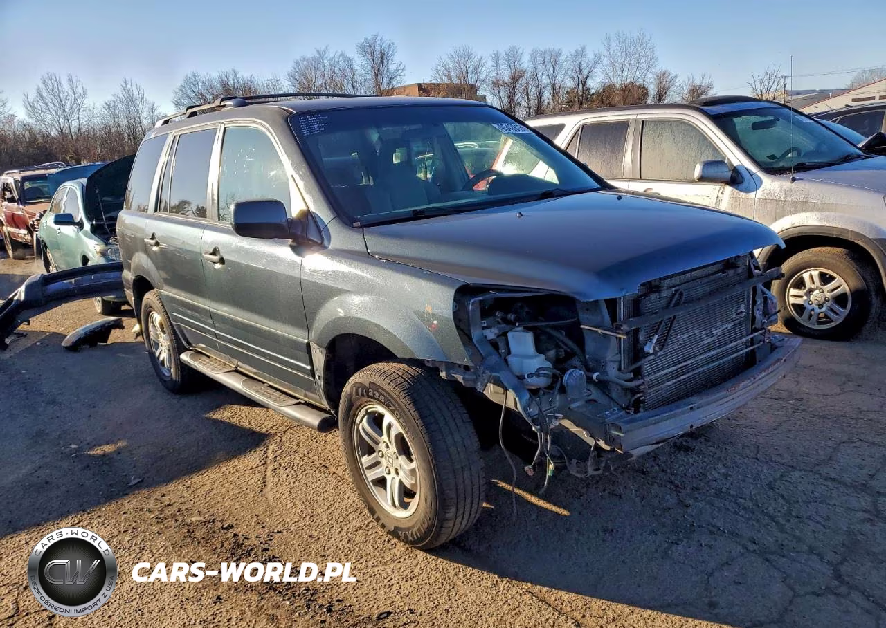 2004 Honda Pilot Ex VIN:2HKYF18474H591337 - 4