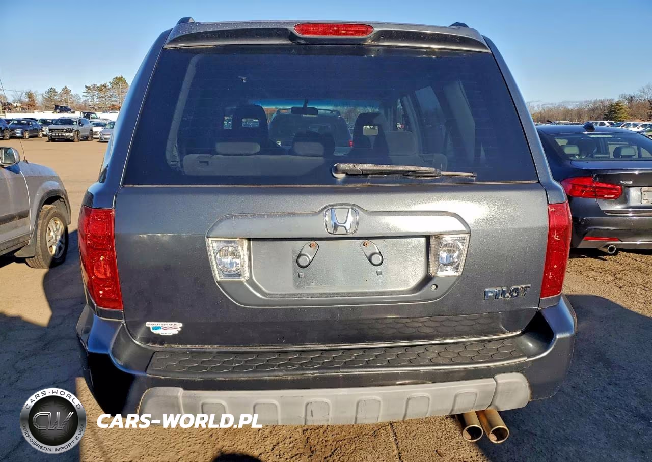 2004 Honda Pilot Ex VIN:2HKYF18474H591337 - 6