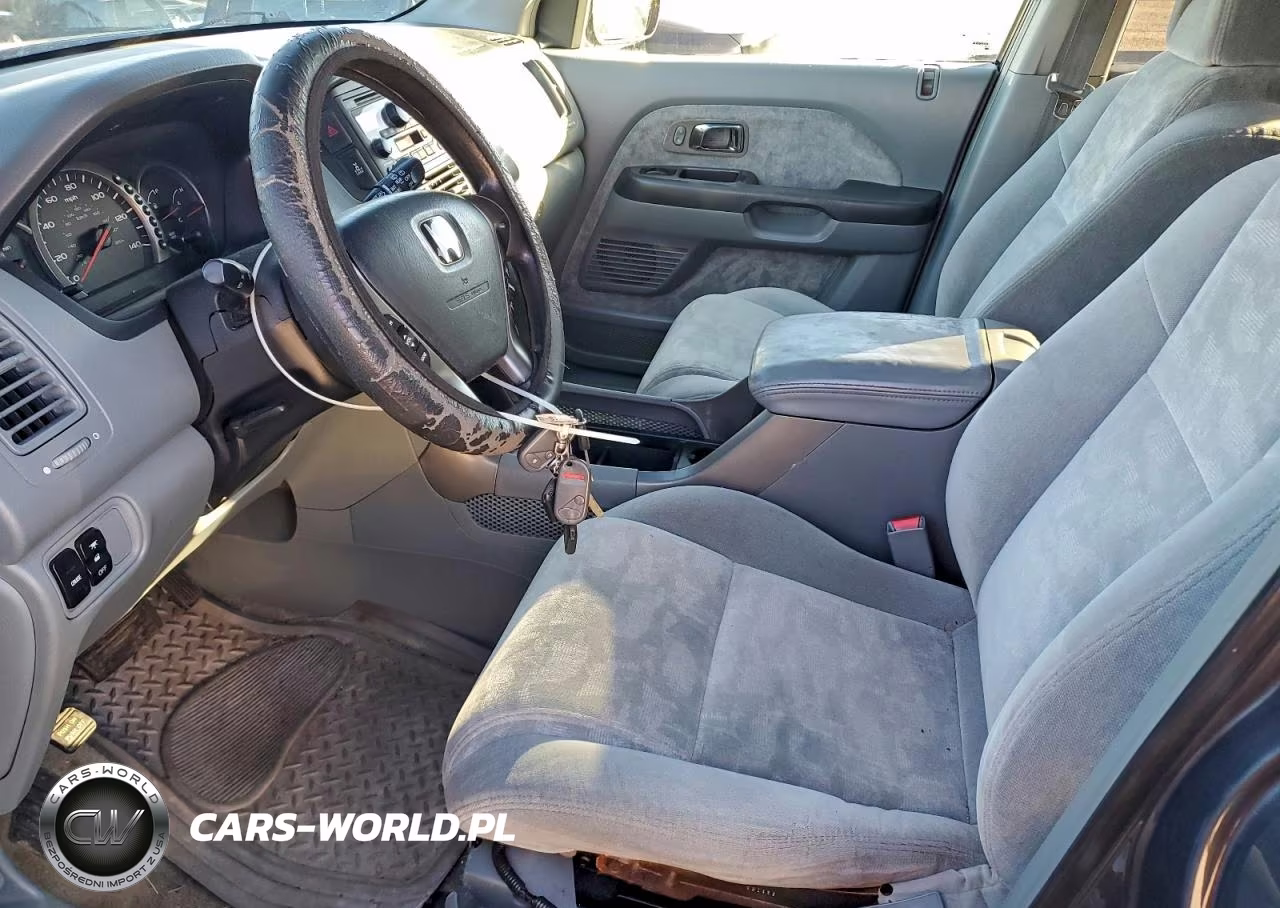 2004 Honda Pilot Ex VIN:2HKYF18474H591337 - 7