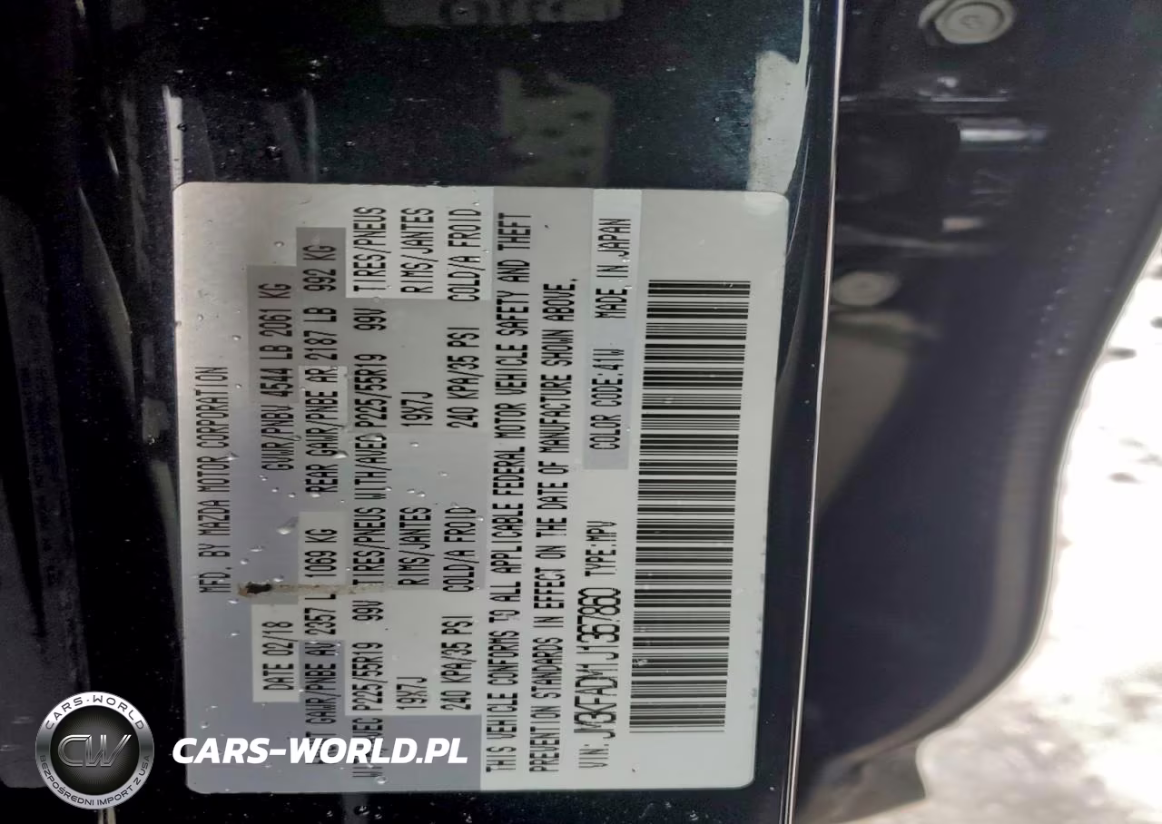 2018 Mazda Cx-5 Grand Touring VIN:JM3KFADM1J1367860 - 13