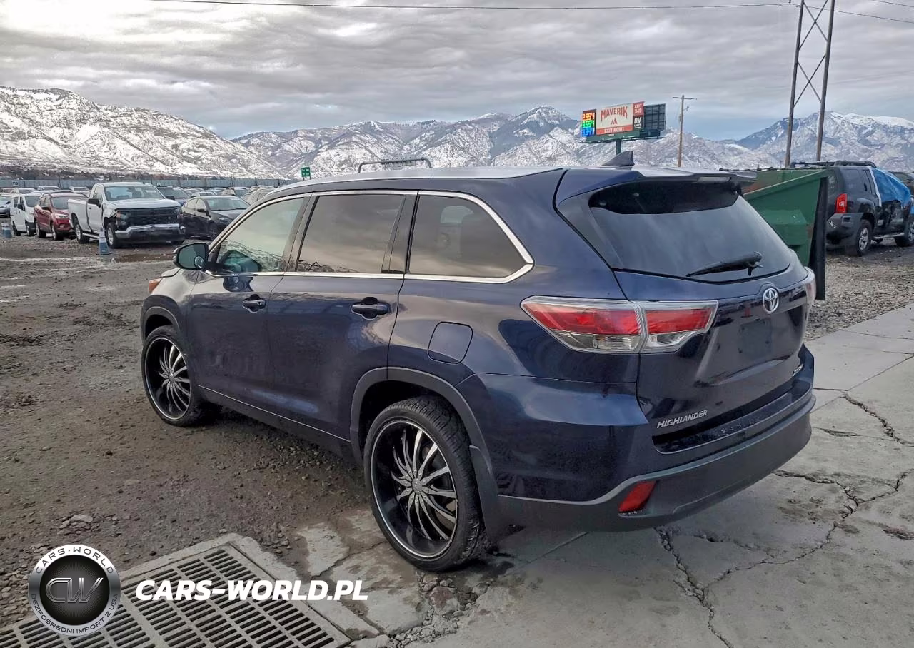 2016 Toyota Highlander Xle VIN:5TDJKRFH8GS236919 - 2