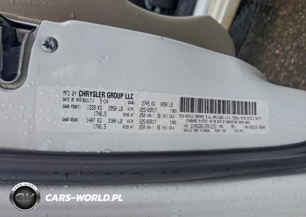 2014 Dodge Grand Caravan Se VIN:2C4RDGBG1ER412231 - 13