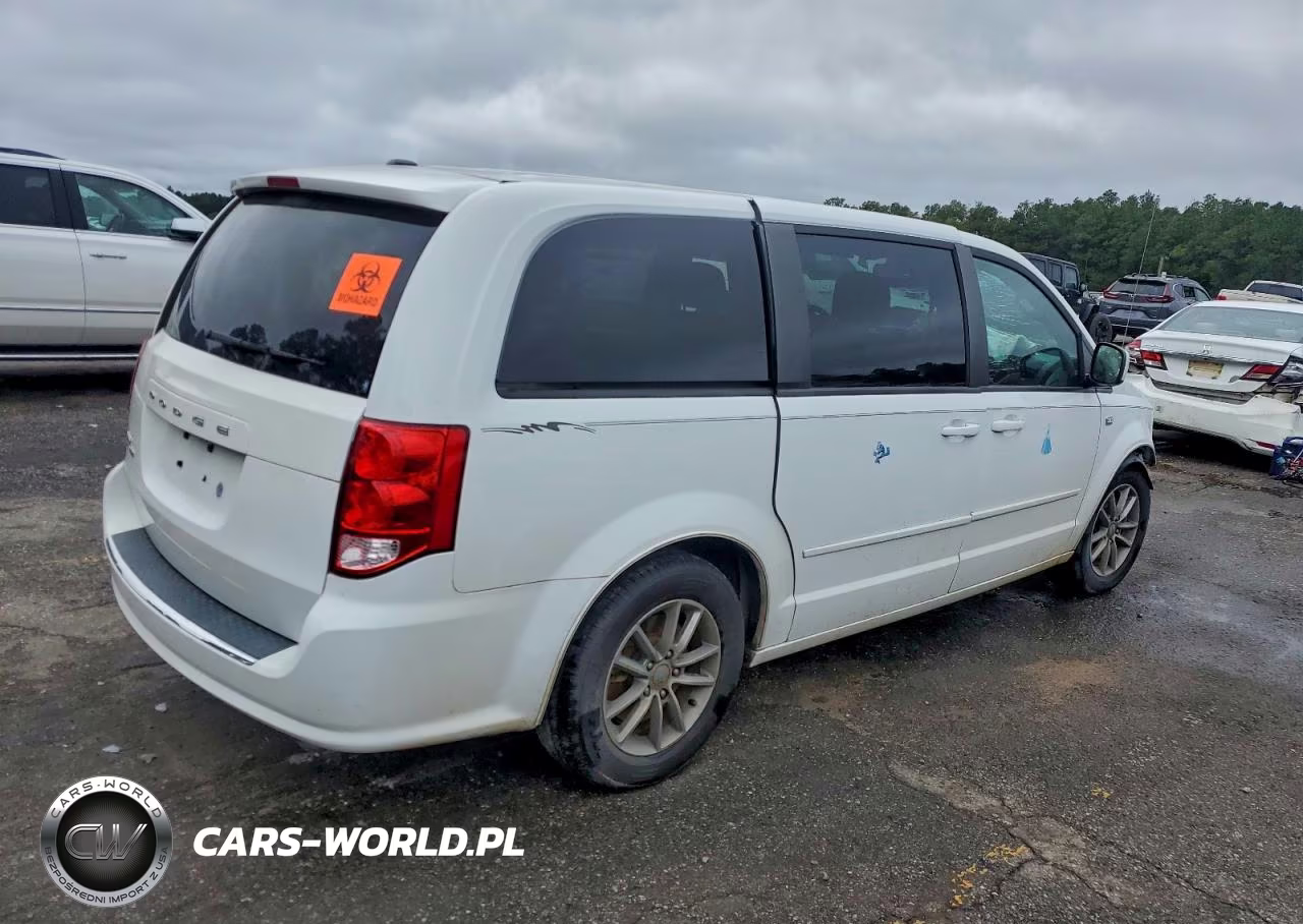 2014 Dodge Grand Caravan Se VIN:2C4RDGBG1ER412231 - 3