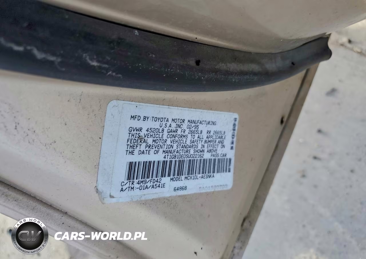 1995 Toyota Avalon Xl VIN:4T1GB10E0SU022162 - 13