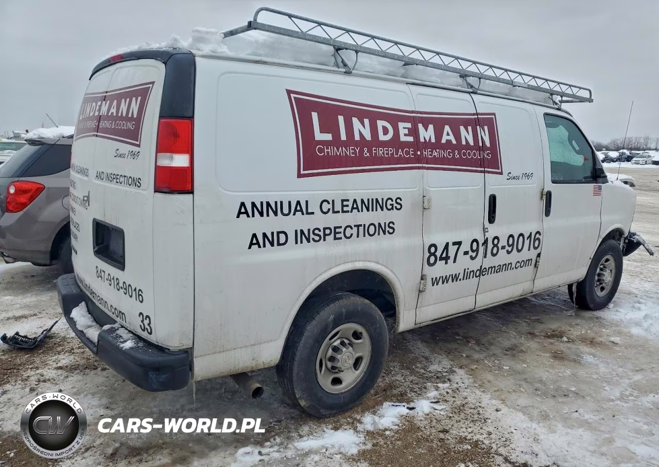 2021 Chevrolet Express Delivery Van VIN:1GCWGAFPXM1228247 - 3