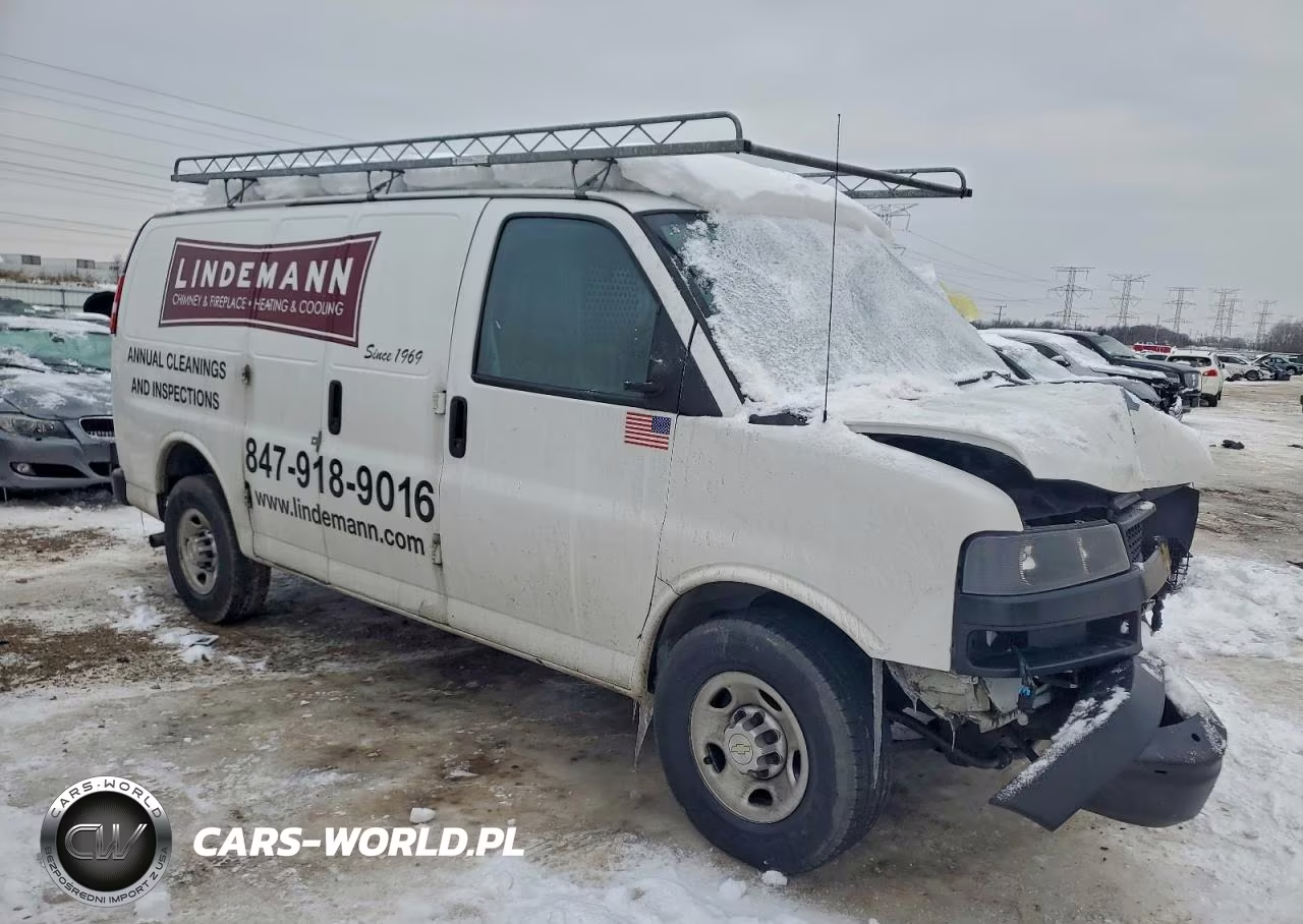 2021 Chevrolet Express Delivery Van VIN:1GCWGAFPXM1228247 - 4