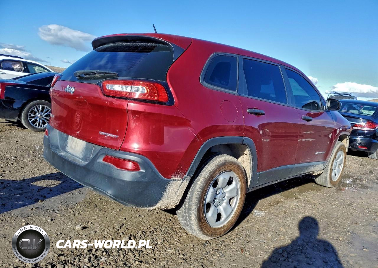 2014 Jeep Cherokee Sport VIN:1C4PJMAB2EW233627 - 3