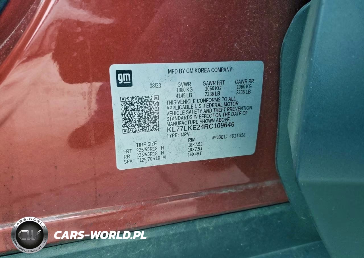 2024 Chevrolet Trax Activ VIN:KL77LKE24RC109646 - 14