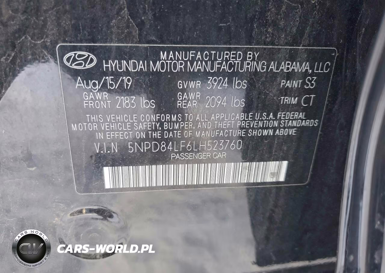 2020 Hyundai Elantra Sel VIN:5NPD84LF6LH523760 - 12