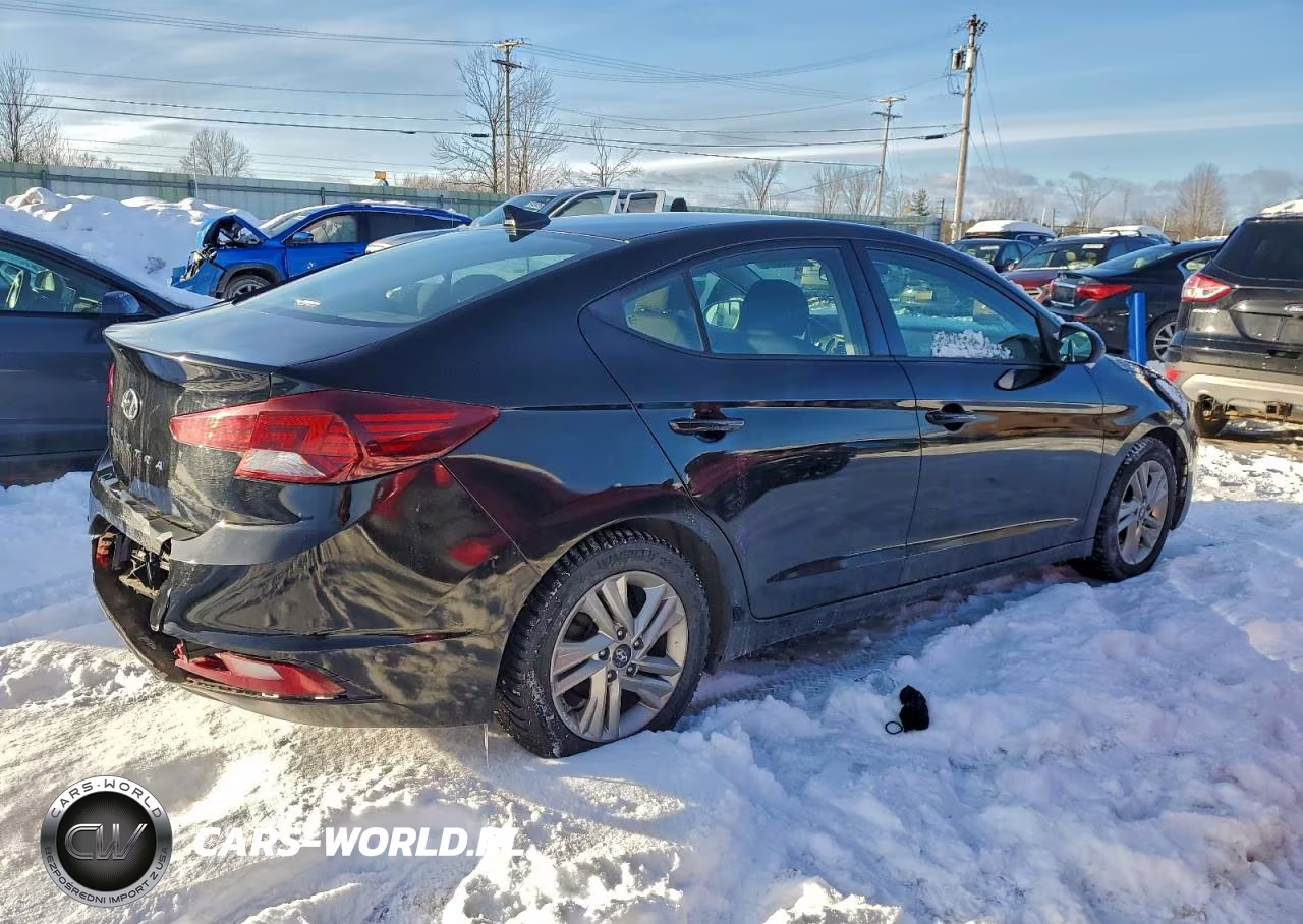 2020 Hyundai Elantra Sel VIN:5NPD84LF6LH523760 - 3