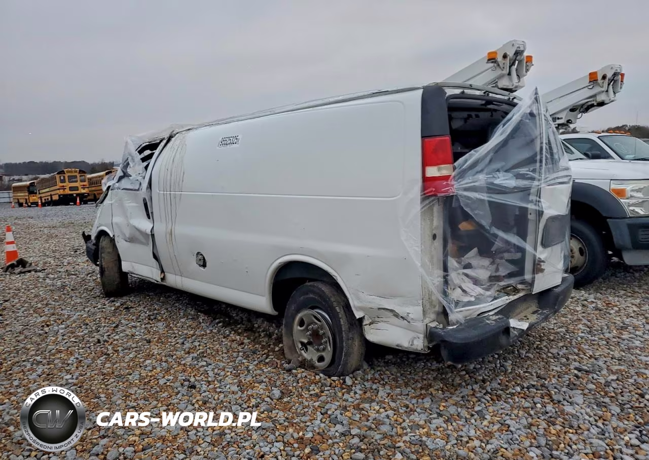 2008 Chevrolet Express 2500 Utility - Service Van VIN:1GCGG25C481200233 - 2