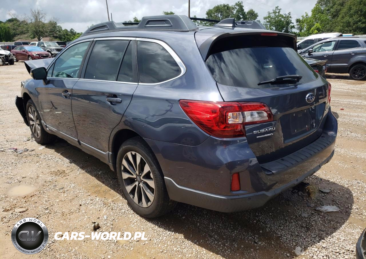 2017 Subaru Outback 2.5I Limited VIN:4S4BSANC9H3341706 - 2
