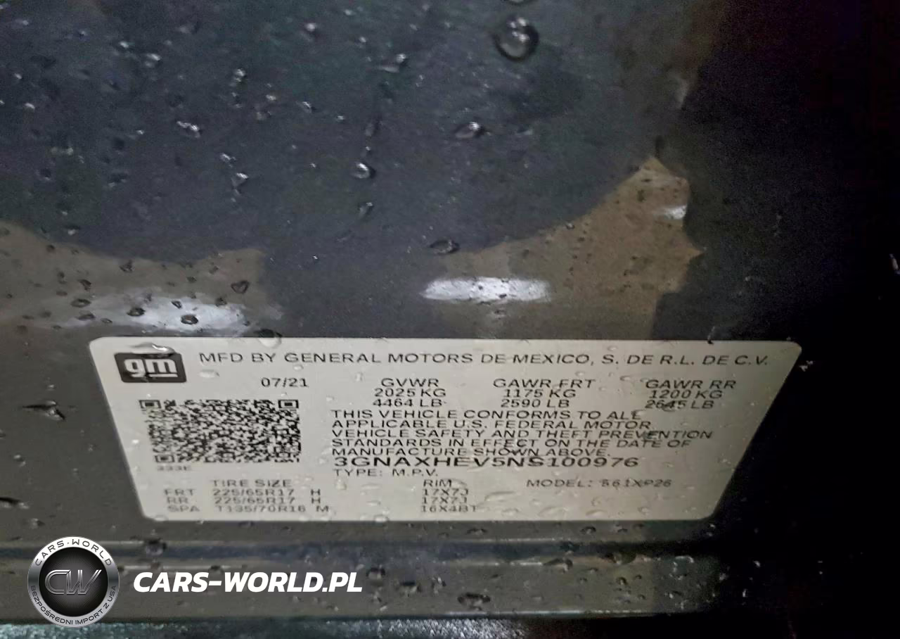 2022 Chevrolet Equinox Ls VIN:3GNAXHEV5NS100976 - 13