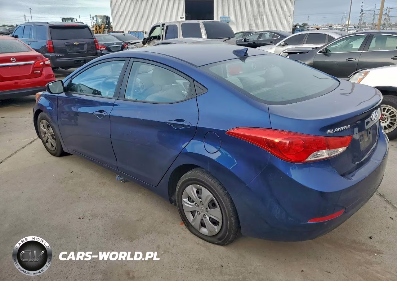 2016 Hyundai Elantra Se VIN:5NPDH4AEXGH698495 - 2