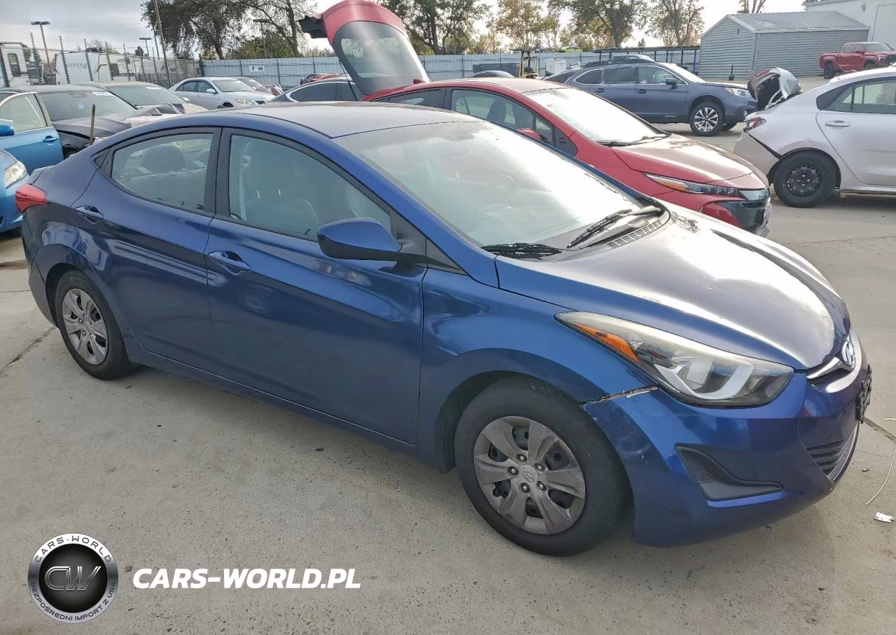 2016 Hyundai Elantra Se VIN:5NPDH4AEXGH698495 - 4