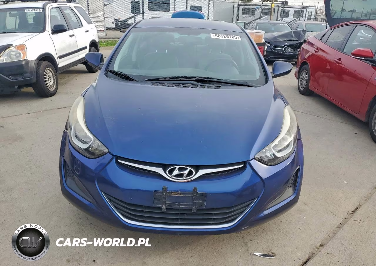 2016 Hyundai Elantra Se VIN:5NPDH4AEXGH698495 - 5