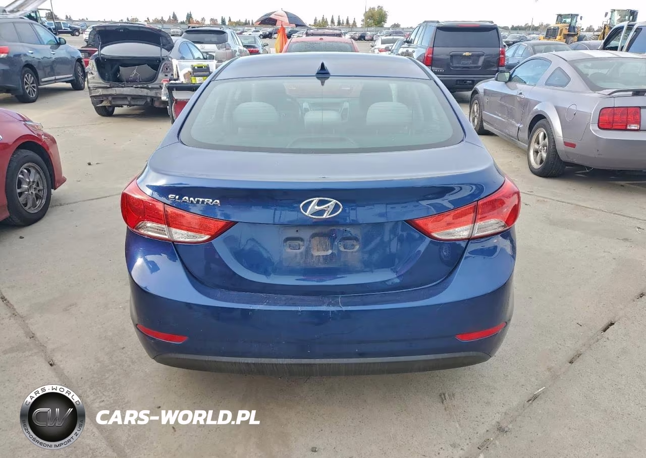 2016 Hyundai Elantra Se VIN:5NPDH4AEXGH698495 - 6