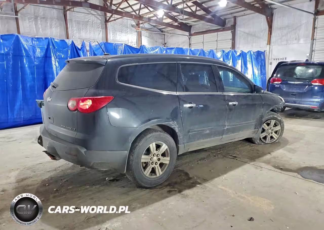 2012 Chevrolet Traverse Lt VIN:1GNKRGED9CJ183987 - 3
