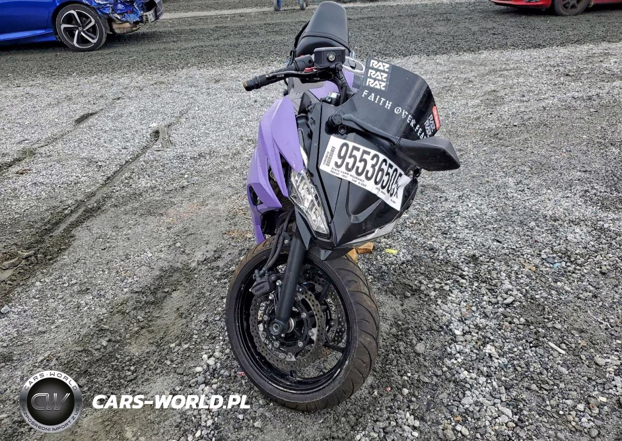 2024 Kawasaki Ex650 VIN:ML5EXER1XRDAD5914 - 2