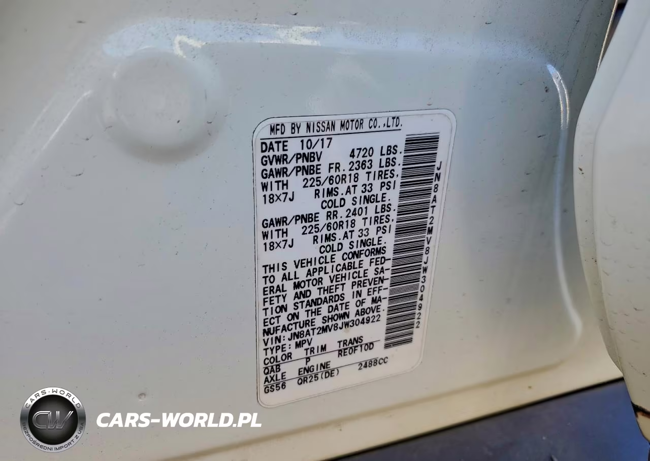 2018 Nissan Rogue S VIN:JN8AT2MV8JW304922 - 13
