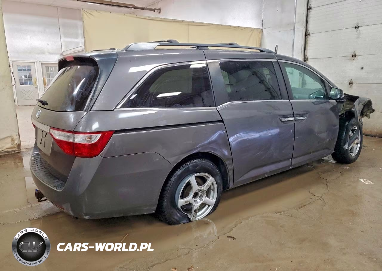 2012 Honda Odyssey Exl VIN:5FNRL5H64CB086648 - 3