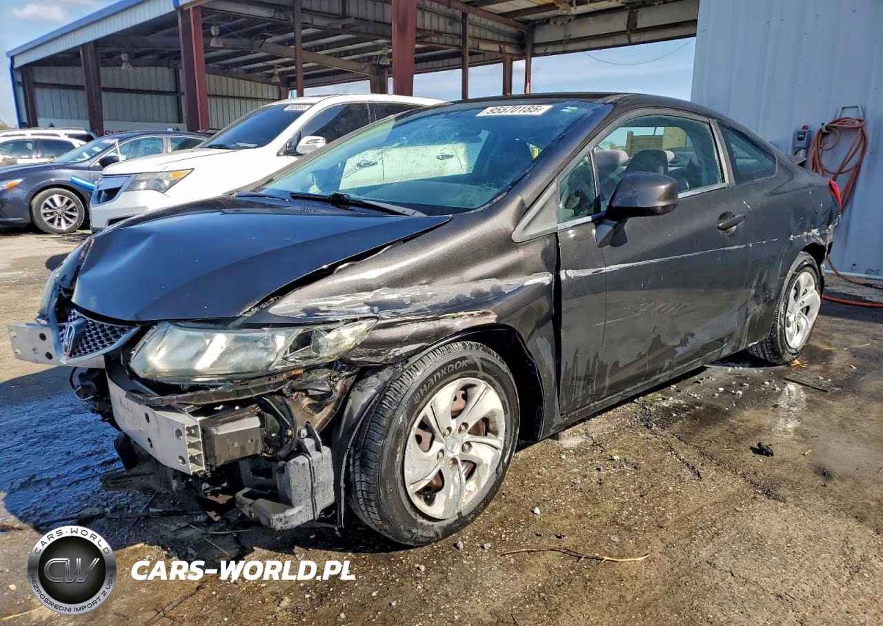 2013 Honda Civic Lx VIN:2HGFG3B57DH507934 - 1