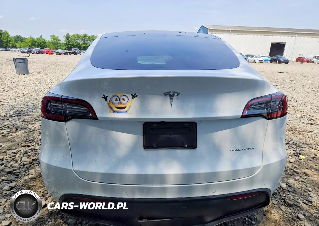 2022 Tesla Model Y VIN:7SAYGDEE9NF317037 - 6