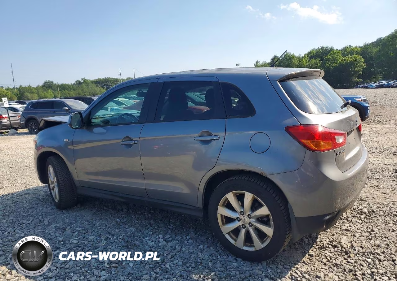 2015 Mitsubishi Outlander Sport Es VIN:4A4AR3AU7FE057538 - 2